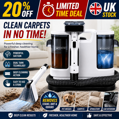 Portable carpet cleaner - portable,
