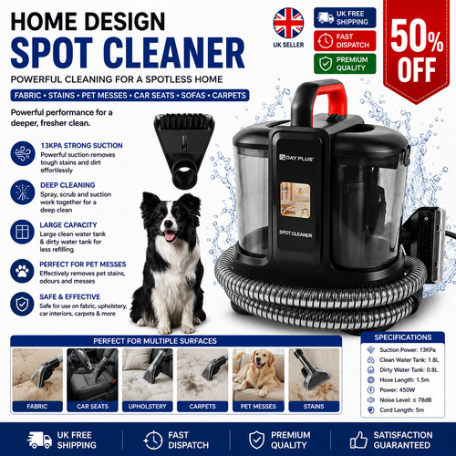 450w spot carpet cleaner - carpet,
