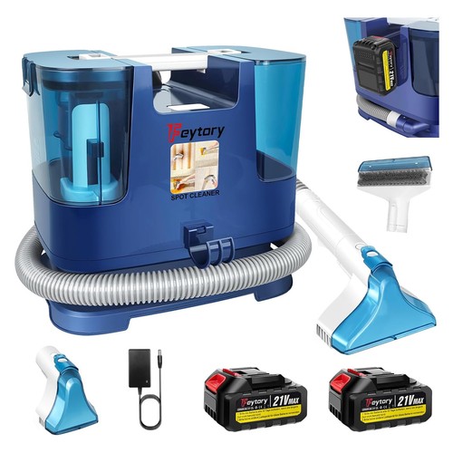 Cordless spot cleaner - cleaner, stain